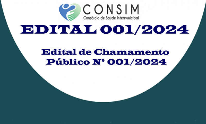 Edital de Chamamento Público 001/2024